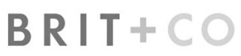 Brit and co logo text.